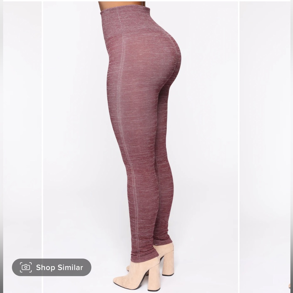 BNWT Fashion Nova Curves Ahead High Rise Legging
